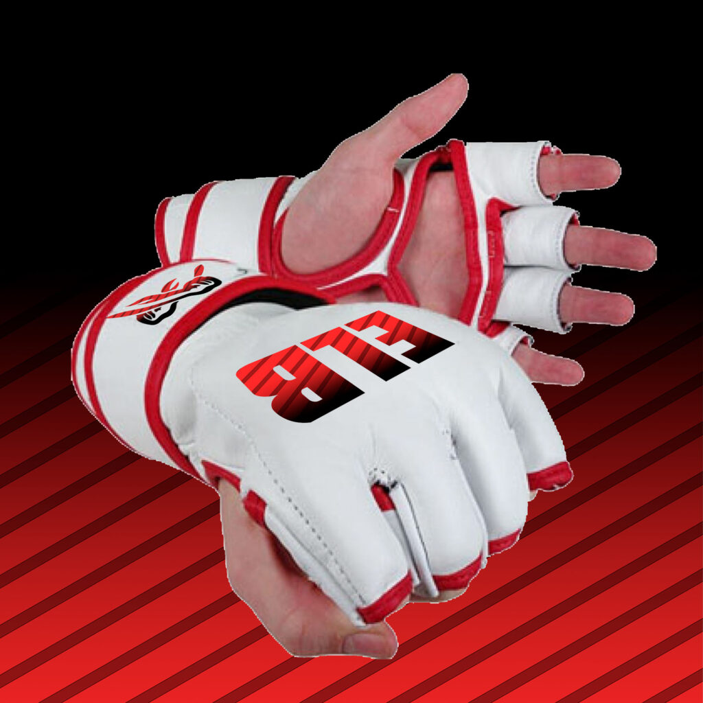Modelo Guantillas ELB Blanco - Rojo